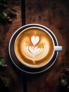 Café Latte Art V1 sur drdigitaldesign