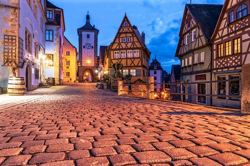Soirée à Rothenburg ob der Tauber