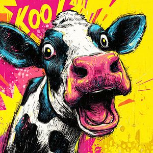Vache Pop Art n° 3