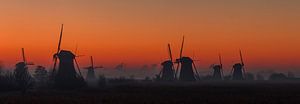 Zonsopkomst Kinderdijk