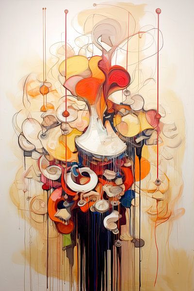 Abstract surrealism by Wall Wonder
