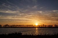 sun going down