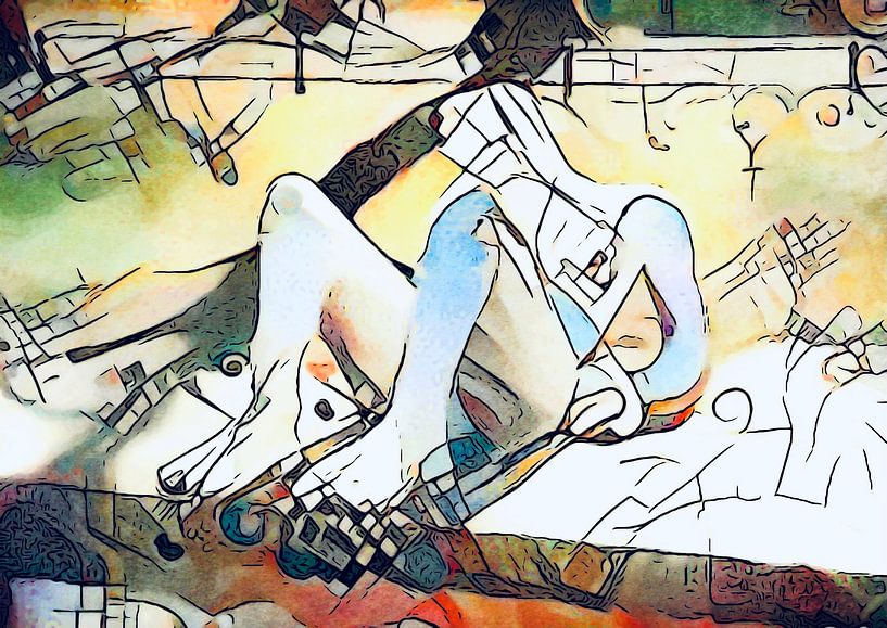 Kandinsky trifft Münster, Motiv 3 von zam art