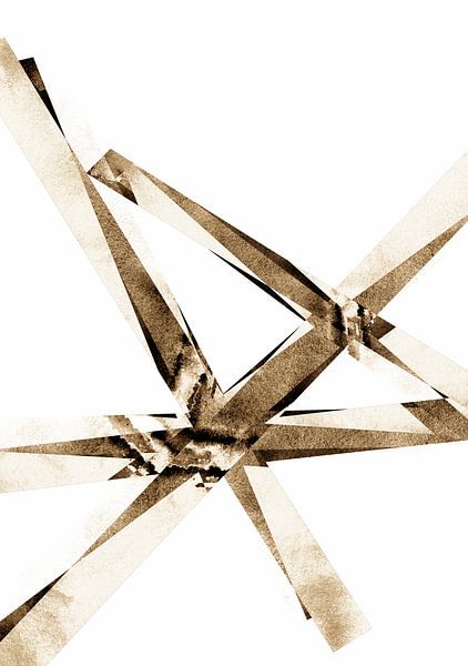 Stern Kind XII Geometrisch Abstrakt von Mad Dog Art