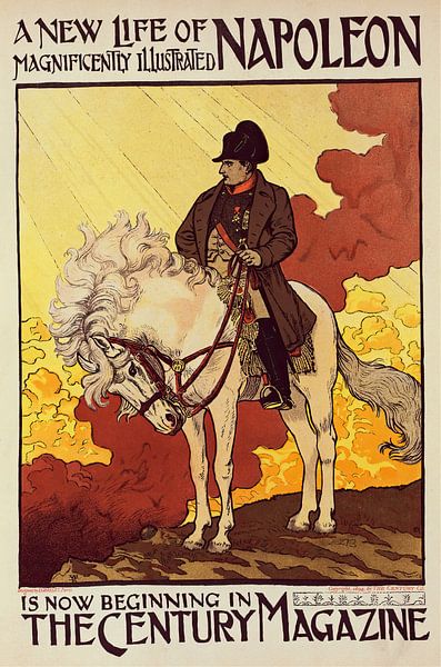 Napoleon (1898) von Eugène Grasset von Peter Balan