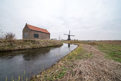 Zandwijkse Widmolen in Uppel