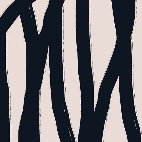 Scandinavische dromen. Abstracte minimalistische kunst nr. 1