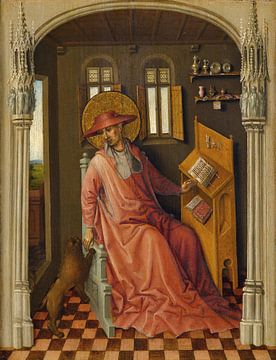 Stefan Lochner, Der heilige Hieronymus in seinem Arbeitszimmer, 1440