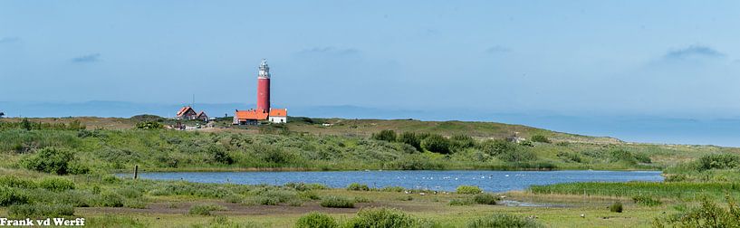 Vuurtoren Texel. by Frank Van der Werff