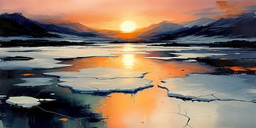 Baai van Tasiilaq van Robin Petersen
