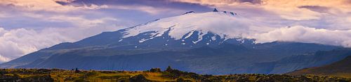 Panoramic photo of Snæfellsjökull National Park