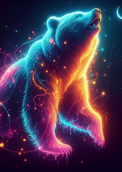 Bear fantasy by San Creative