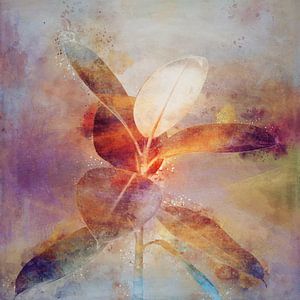 Ficus im Aquarell-Stil