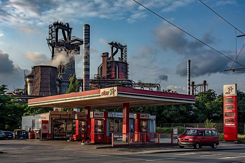 Duisburg Montan Ruhrpott Rhine by Johnny Flash