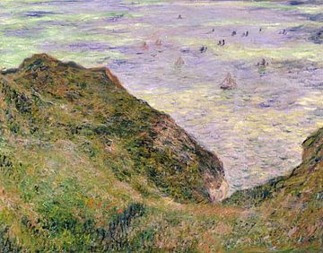 Claude Monet,Sur la falaise de Pourville