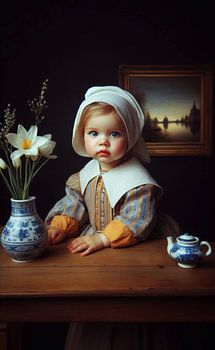 Little Vermeer’s Girl