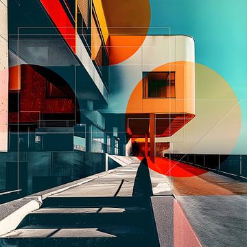 ARCHITECTURE COLLAGE MODERN 02 by AHAI depARTment