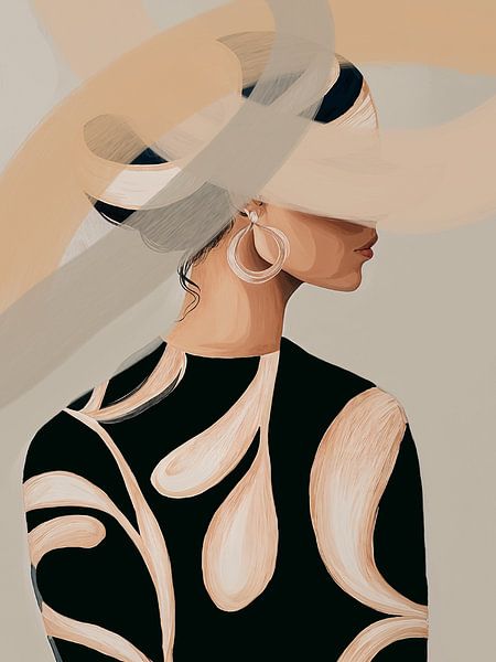 Colour Palette Nude - Woman IV van Studio Palette