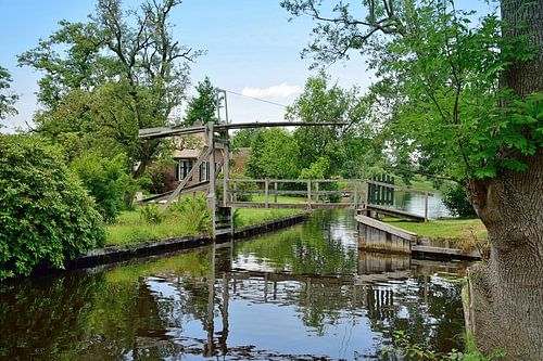 Een simplistische ophaalbrug