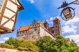 Schloss und Stiftskirche St. Servatius in Quedlinburg von Werner Dieterich