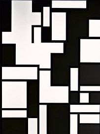 Mondrianish black and white by Renato Daub