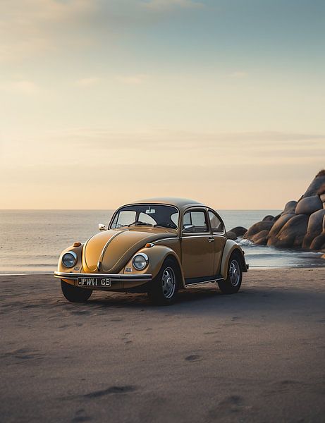 Am Strand von fernlichtsicht