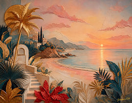 Golden Hour Luxury - L'opulence du coucher de soleil
