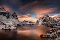 Reinevagen sunset