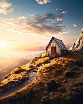 Hut with a view by fernlichtsicht