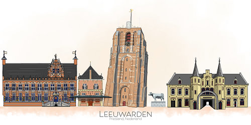 Leeuwarden Skyline