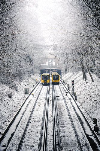 Ice train by Anajat Raissi