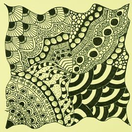 Zentangle Kunst von Anja  Bulté
