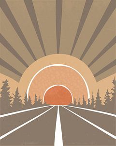 Journey into the sunset 4 by Tanja Udelhofen