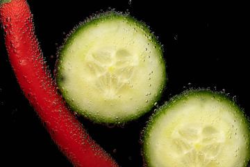Cucumber meets chilli by Ulrike Leone