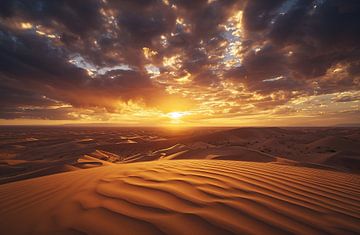 In de woestijn van fernlichtsicht