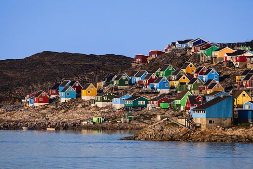 View of Acehole - Disko Bay, Greenland
