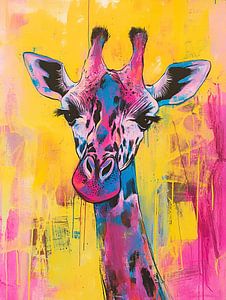 Sommer-Giraffe