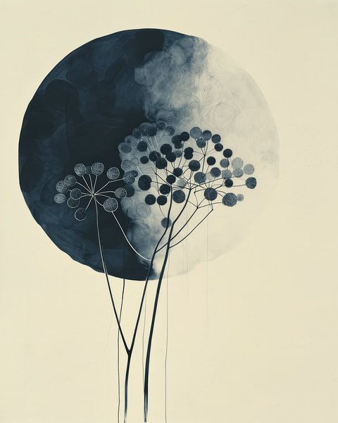 Wabi-sabi in cobalt blue by Carla Van Iersel