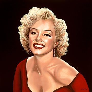 Marilyn Monroe Schilderij 3 van Paul Meijering