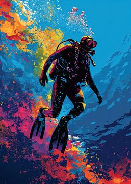 Scuba diving #sport by JBJart Justyna Jaszke