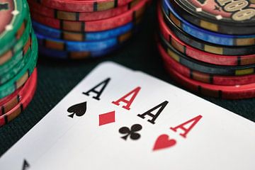 Poker: Four of a kind Azen van Thomas Marx