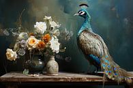 Still life Paauw in country style by Digitale Schilderijen thumbnail