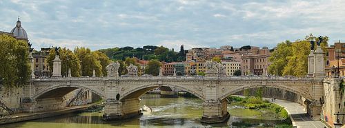 Brug over de Tiber in Rome