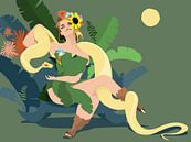 Eve in Paradise by Mad Dog Art thumbnail