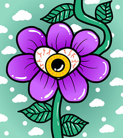 Herz-Iris-Blume von Juan Lopez