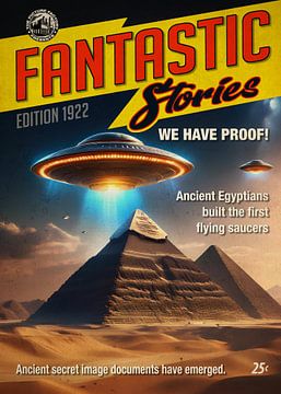 Fantastische Verhalen #13, Egyptische UFO's van Ted Decker