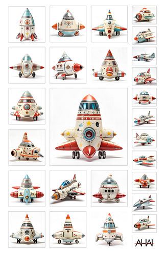 SPACESHIPS / TIN / COLLECT