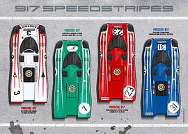 917 Speedstripes design by Theodor Decker