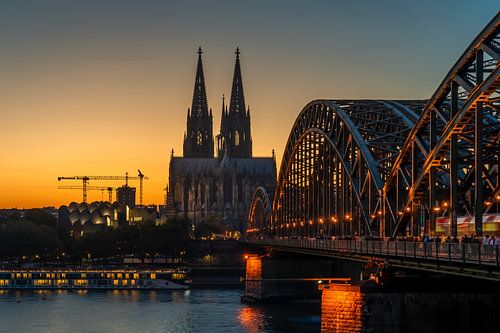Cologne / Köln / Cologne la nuit
