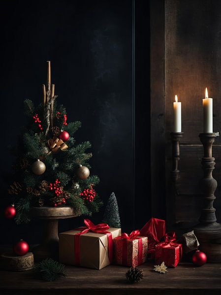 christmas tree by hisam colours